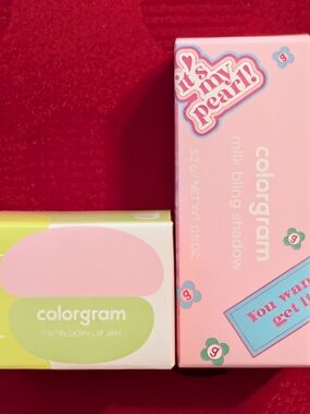 Colorgam Tintin Dory Lip Jam & Milk Bling Shadow Bundle 🆕